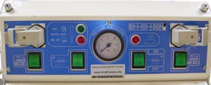 Industrial Steam iron generator control panel